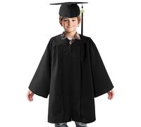 Gitekain Kids Cap and Gown, Cap and Gown 2025, TAPPO CAP E ABILE TASSEL SET SET COMPLETTAZIONE, Elegante 2025 vestiti per prestazioni in costume da laurea per ragazzi