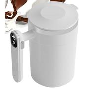 Gitekain Magnetic Stirring Coffee Cup, Electric Stirring Mug, Intelligent Digital Coffee Mug, Automatic Stirring Mug, Portable Stirring Coffee Cup, USB Ricaricabile Coffee Cup, 400ml Stirring Mug