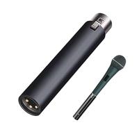 Gitekain Microphone Preamp Booster, Compact Dynamic Gain Amplifier, 3.98x0.75x0.75 Inches, Low-Noise Studio-Grade Clarity, 48V Active Booster for Vocal & Studio Recording
