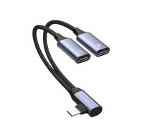 Gitekain Tipo C Splitter, Adattatore USB C Femminile Splitter, Adattatore audio USB C, 2-in-1 Charging and Audio Splitter, Tipo C Charging Split Adapter, USB C Earphone Audio Adapter, USB C Splitter