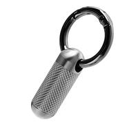 Gitekain Titanium Pill Case, Waterproof Keychain Container, Airtight Seal Travel Pill Organizer Bottle, Resistant Metal Storage, Lightweight Compact Design, Portable Medicine Holder