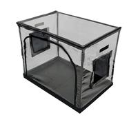 Gitekain Turtle Tank Tent, Spacious Reptile Enclosure, Clear Waterproof Habitat, Foldable Lizard Gage, Breathable Design, Portable Base, Ideal for Snake Gecko Bearded Dragon
