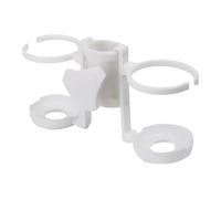 Gitekain Umbrella Cup Holder, Outdoor Umbrella Water Bottle Holders, Leakproof Beverage Bottle Rack for Garden, Beach, Lawn, Parasol, Camping, Family Outing, Park, Beachgoer, 8.66x4.72in