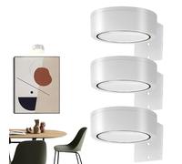 Gitekain Wall Picture Lights, Dimmable Wireless LED with Remote Control, Cordless RGB Lighting for Home, Living Room, Bedroom & Dining Decor, Modern Art Display, 3.39x1.18 Inches