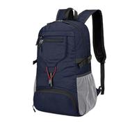 Gitekain Waterproof Hiking Daypack, Compact Foldable Travel Backpack, Lightweight riflettente Outdoor Bag (29 x 14 x 44 cm) , ideale per ciclismo, campeggio, sport, avventura, blu scuro, Se référer au