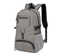 Gitekain Waterproof Hiking Daypack, Compact Foldable Travel Backpack, Lightweight riflettente Outdoor Bag (29 x 14 x 44 cm) , ideale per ciclismo, campeggio, sport, avventura, grigio, Se référer au