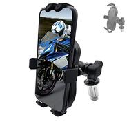GITOBEHA Supporto per telefono cellulare da moto con attacco a forcella per navigatore GPS, compatibile con Hayabusa GSX-R 600 750 1000 YZF R1 R6 CBR 300R 400R Ninja ZX6R 400R S1000RR
