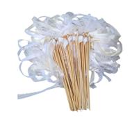 Gitohoni 20 Bacchette Magiche con Nastro per Feste, Bacchette Fatate Come Bomboniere per Matrimoni