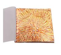 Gitohoni 50 Pezzi Imitazione Progetti Creativi Carta Variegata Carta Decorativa Materiale Rame Adatto per Statua Cornici Pareti, Stile D