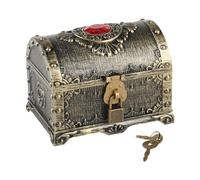 Gitohoni Baule Dei Pirati per Custodire E Gioielli, Bronzo