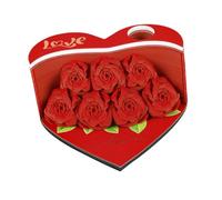 Gitohoni Blocco Note 3D con Storie di, 156 Pagine, Intaglio Su Carta, Ornamento Creativo, Blocco Note per Appartamento, Scrivania, Casa, Rosso