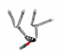 Gitohoni Cinturino Casco Y Cinghia Sottogola Accessorio Casco Regolabile Connettore Centrale Attacco Affidabile Nastro , Grigio , Cinturino Sottogola A Y Con Foro Orizzontale E Perline