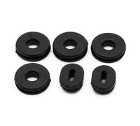 Gitohoni Cuscinetto Laterale Guarnizione Laterale Tampone Laterale Gommino in Gomma Robusta Smorza Vibrazioni Evita Allentamenti Compatibile con CG125 GN125, WY125