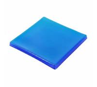 Gitohoni Cuscino in Gel per per Sedile Cuscino Raffrescante Tappetino Comfort Supporto in Materiali Poliuretano E Spandex per Seduta Più Morbida E Fresca Adatto a Turismo Pendolarismo, 22 25 1CM