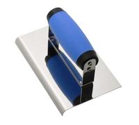 Gitohoni Frattazzo per Intonaco con Manico Antiscivolo Attrezzo per Piastrelle Muratura E Camminamenti per Rifinire Angoli Senza Sbavature Adatto per Posatori, R8mm