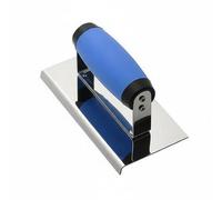 Gitohoni Frattazzo per Intonaco con Manico Antiscivolo Attrezzo per Piastrelle Muratura E Camminamenti per Rifinire Angoli Senza Sbavature Adatto per Posatori, R4-5mm