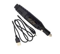 Gitohoni Lucidatrice per Cuoio, Macchina per Lucidare Il Cuoio, Levigatrice Elettrica USB per Bordi, Strumento Portatile per La Lavorazione Del Cuoio, Regalo D, Lucidatore per pelle