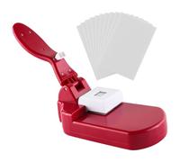 Gitohoni Macchina per Creare Puzzle, Macchina per Foto, Accessori per La Casa con Immagini per Linguette della Bibbia, Linguette per Diario, Inserti per Agenda, Rosso