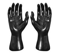 Gitohoni Manichino Mano Maschile Espositore Gioielli Bracciali Orologi Anelli PVC Supporto Decorativo Organizzatore Adatto per Negozio Interno, Nero 1 Coppia