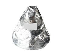 Gitohoni Maschera Protettiva Saldatura Copertura Protettiva Saldatura Cappuccio Alluminio Resistente al Calore E al Fuoco Adatta per Metalli Ceramica Vetro
