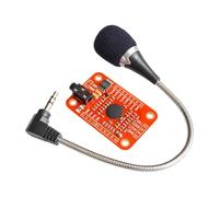 Gitohoni Modulo di Riconoscimento Vocale Microfono Sensore di Suono Board Sviluppo Compact Funzione Duale Serial E Universale Adatto per