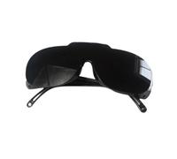 Gitohoni Occhiali da Saldatura Maschera di Protezione Occhiali da Uomo Lente Antigraffio Materiale Pp Leggera Adatti per Lavori di Saldatura Domestici, Nero