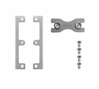 Gitohoni Piastra di Montaggio Presa Staffa Supporto Fissaggio Adattatore Installazione Acciaio Inossidabile 2mm Anti Ruggine Allineamento Tipo 86 Senza, Plate 2PCS W Limit