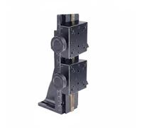 Gitohoni Piattaforma di Sollevamento Verticale Tavola di Sollevamento Manuale Palco di Posizionamento Modulo di Regolazione Piano Lineare con Guida a Coda di, LWZ60-L200-2
