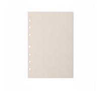 Gitohoni Ricarica Pagine Anelli Ricaricabile Carta Perforata Planner Inserto Praticità Accesso Rapido Appunti Adatta Pianificazione Progetti Lavorativi Formazione, A5, Puntinato