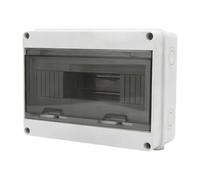 Gitohoni Scatola di Distribuzione con Coperchio Trasparente, Facile Da Installare, Resistente All'acqua con di Protezione IP65, 25.5 X 10.8 X 20 Cm