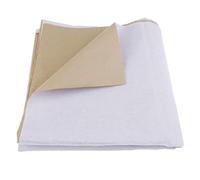 Gitohoni Self Cotton Batting Rivestimento Cotone Autoadesivo Imbottitura Tessuto Interlining Fattore Praticità per Craft Borse E Patchwork Adatto per, Bianca, Mezzo Metro