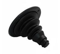 Gitohoni Silicone Grommet Passacavo Duraturo Guarnizione Marino Elastica Protezione Efficace per Cavi Tiered Design Adatta per Barche Yacht Conduttori Elettrici, Nero