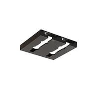 Gittcoll Porta Bicchieri Vino Acciaio Inossidabile Sotto l'Armadio Calici Appeso Supporto Senza Foratura Metallo Bicchieri Vino Asciugatura Organizzatore Stoccaggio per Armadio Cucina Bar (2 Slot)