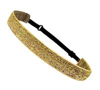 Gitters Fascia Antiscivolo Accessori per Capelli per Adolescenti, Fascia Elastica alla per Sport e Yoga, Fasce per Capelli Elasticizzate alla per Le Feste per Donne