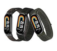 Gittos Nylon Cinturino per Xiaomi Mi Band 9 Cinturini Compatibile con Xiaomi Smart Mi Band 8