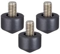 Gitzo GSF25 - Piedini in gomma, 25 mm, 3 pezzi