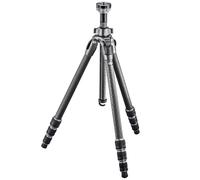 Gitzo GT1542 Serie 1 Treppiede, Mountaineer, 4 Sezioni in Carbonio, Grigio/Nero