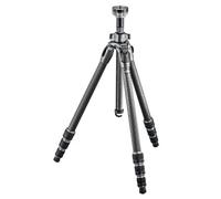 Gitzo Treppiede GT1542 Mountaineer Serie 1 – 4 sezioni in carbonio, grigio/nero