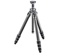 Gitzo GT3542 Serie 3 Treppiede, Mountaineer, 4 Sezioni in Carbonio, Grigio/Nero