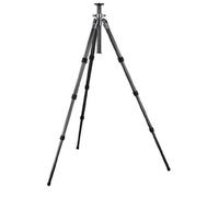 Gitzo Treppiedi Mountaineer in Carbonio 6X, 4 Sezioni con G-Lock Long, Nero/Antracite