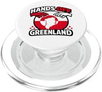 Giù le mani dal sostegno alla protezione della sovranità della Groenlandia PopSockets PopGrip per MagSafe