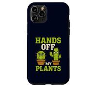 Giù le mani dalle mie piante Divertente Cactus Giardiniere Amante Custodia per iPhone 11 Pro