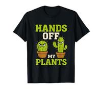 Giù le mani dalle mie piante Divertente Cactus Giardiniere Amante Maglietta