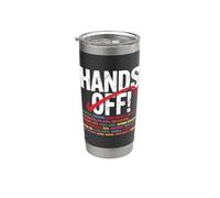 Giù Le Mani! Hands Off Bicchiere termico in acciaio inox doppia parete