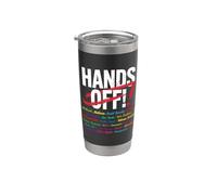 Giù Le Mani! Hands Off Bicchiere termico in acciaio inox doppia parete