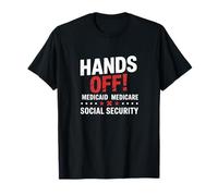 Giù le mani protesta di sicurezza sociale e Medicare Medicaid Maglietta