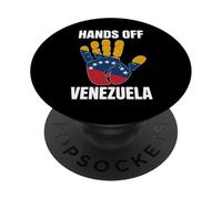 Giù le mani Venezuela Libertà Protesta Patriottica PopSockets PopGrip Adesivo
