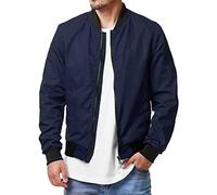 Giubbini Primaverili Uomo, Bomber Uomo Estivo, Casual Antivento Bomber Giubbino Classica Primavera Estate Giacchetto Jacket Sportiva Con Collo Da Baseball Giacca Mezza Stagione Uomo Giacca Uomo Casual