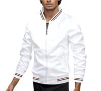 Giubbini Primaverili Uomo, Bomber Uomo Leggero, Leggera Casual Antivento Bomber Giubbino Classica Primavera Estate Giacchetto Zipper Cappotto Slim Fit Giubbino Leggero Giacca Casual Uomo