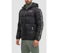 GIUBBINO ACTIVE UOMO GUESS PIUMINO CAPPUCCIO Z5BL17WO06I BLACK Bomber JACKET
